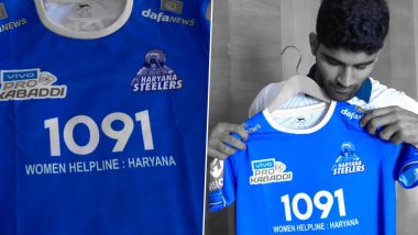 Haryana Steelers Don Special Jersey in PKL 9 To Raise Awareness Against Domestic Violence