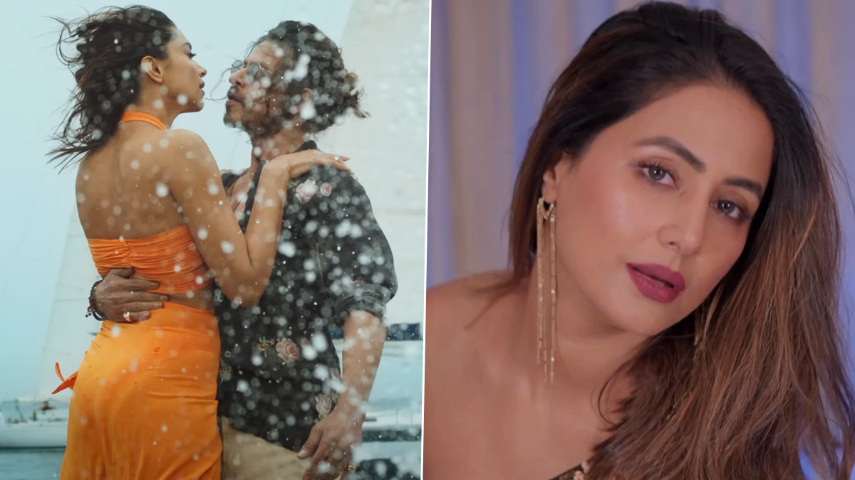 Xxnx Dipika Padukon - Hina Khan Grooves to Shah Rukh Khan-Deepika Padukone's Pathaan Song  'Besharam Rang' (Watch Video) | ðŸ“º LatestLY