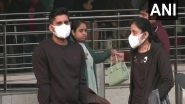COVID-19: Passengers Arriving at Delhi&rsquo;s IGI Airport Seen Wearing Face Masks After Centre Issues Coronavirus Guidelines (See Pics)
