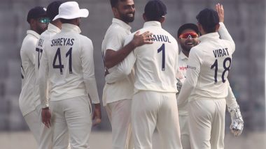 How to Watch IND vs BAN 2nd Test 2022 Day 2 Live Streaming Online? Get Free Telecast Details of India vs Bangladesh Cricket Match on DD Sports With Time in IST