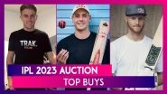 IPL 2023 Auction: Top 5 Expensive Buys from Indian Premier League Mini-Auction