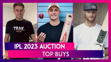 IPL 2023 Auction: Top 5 Expensive Buys from Indian Premier League Mini-Auction