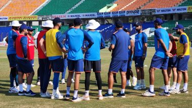 Team India Players Start Training Ahead of Two-Match Test Series Against Bangladesh