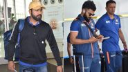 Rohit Sharma, Virat Kohli and Other Team India Members Leave for Bangladesh Tour (See Pics)