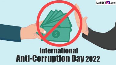 International Anti-Corruption Day 2022 Quotes and Images: Share WhatsApp Messages, HD Wallpapers and SMS on This Global Event