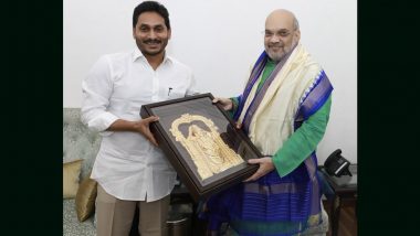 Andhra Pradesh CM YS Jagan Mohan Reddy Meets Home Minister Amit Shah in Delhi, Discusses Several State Issues