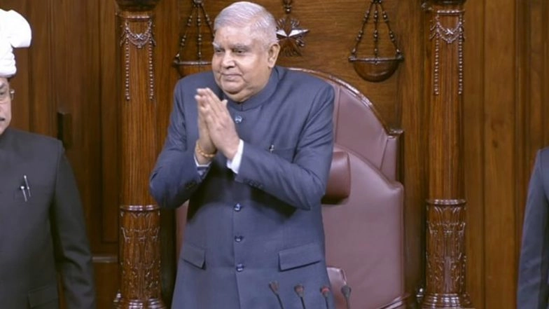 Rajya Sabha Chairman Jagdeep Dhankhar Says ‘Won’t Hesitate To Suspend Listed Business of House Under Rule 267 To Take Up Urgent Matters’