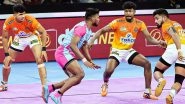 Jaipur Pink Panthers Win Pro Kabaddi League 2022 Title, Beat Puneri Paltan 33&ndash;29 in Final