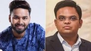 Rishabh Pant Car Accident: My Thoughts, Prayers With Indian Cricketer, Closely Monitoring His Progress, Says BCCI Secretary Jay Shah