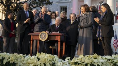 Same-Sex Marriage Act: US President Joe Biden Signs Gay Marriage Law, Calls It ‘A Blow Against Hate’