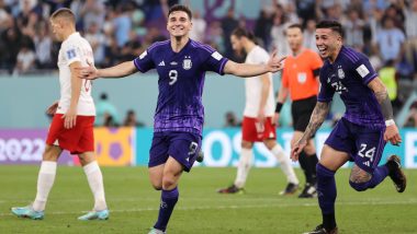Argentina Qualify for FIFA World Cup 2022 Round of 16 With Dominant 2–0 Win Over Poland (Watch Goal Video Highlights)