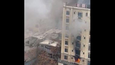 Kabul: Blast, Gunfire Reported Near Hotel Popular With Chinese Visitors in Afghanistan's Shahr-e-Naw Area (Watch Video)