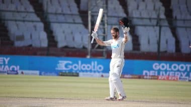 Kane Williamson Breaks Brendon McCullum’s Record of Most Double Hundreds for New Zealand, Achieves Feat During PAK vs NZ 1st Test