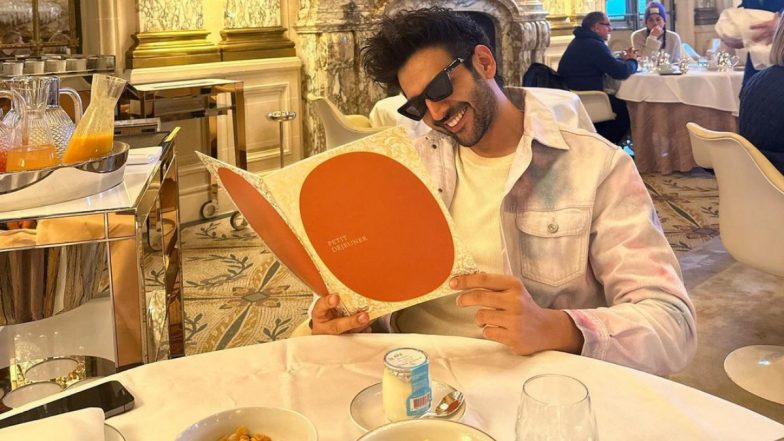 Kartik Aaryan Shares Glimpse From His Paris Vacay, Turns His 'Shehzada' Mode On!