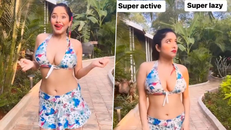 Kate Sharma Hot Video: Actress Flaunts Cleavage in Bikini Top and Skirt in This Funny Instagram Reel!