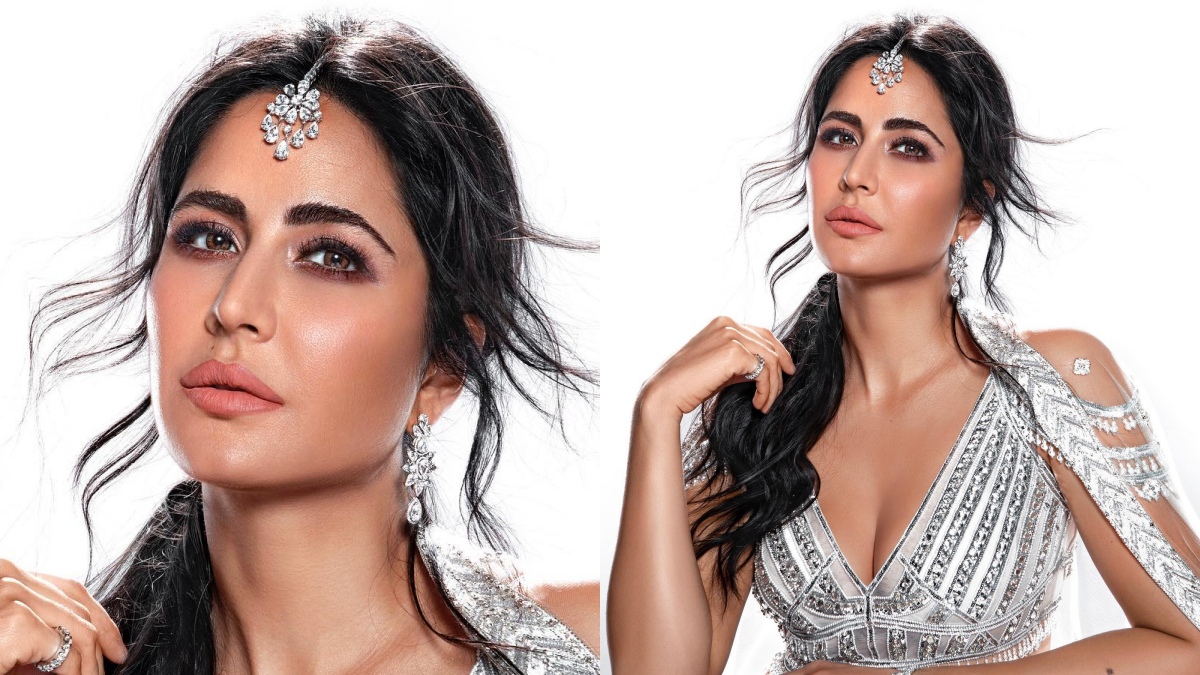 Salman Katrina Bf Xxx - Sexy Bride! Katrina Kaif Dazzles in Diamond-Crusted Silver Top and Full  Glam Makeup Look (View Photo & Video) | LatestLY