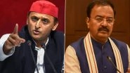 Keshav Prasad Maurya Hits Back at Samajwadi Party President, Says &lsquo;Akhilesh Yadav Will Not Become CM, nor Make Anyone Else&rsquo;