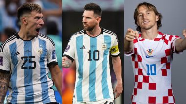 Argentina vs Croatia, FIFA World Cup 2022 Semifinal: Key Players to Watch Out for from Both the Squads