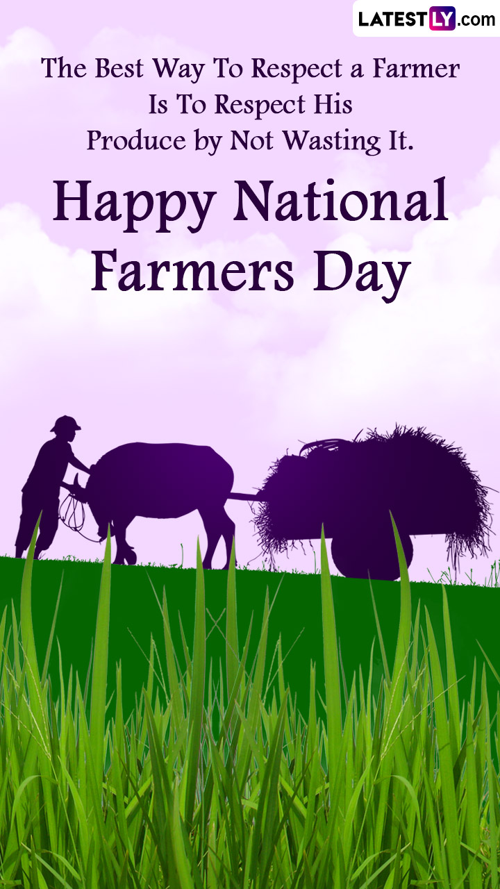 Kisan Diwas 2022 Wishes and Greetings on National Farmers Day ...