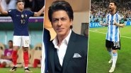 Lionel Messi or Kylian Mbapp&eacute;, Shah Rukh Khan Replies to Fan's Question on Argentina vs France FIFA World Cup 2022 Final