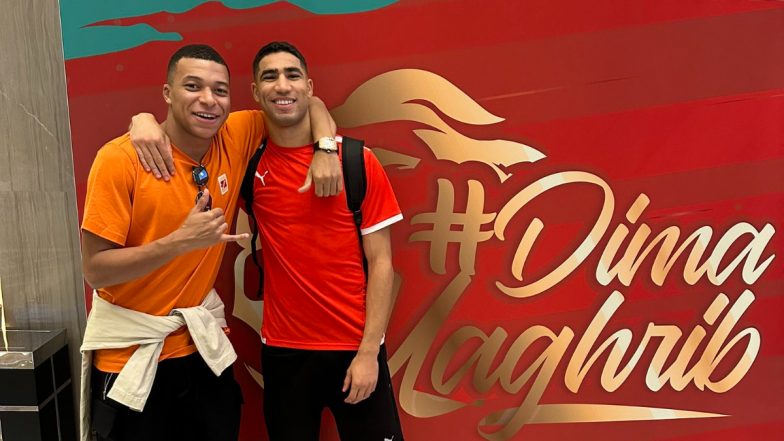 Kylian Mbappe shares special message for Achraf Hakimi