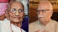 Heeraben Modi Dies: Veteran BJP Leader LK Advani Expresses Grief Over Passing Away of PM Narendra Modi&rsquo;s Mother