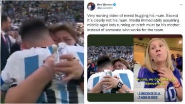 Lionel Messi Hugging Woman in Viral Video Is Not His Mother Celia Cuccittini, See Photos of Messi’s Mom From FIFA World Cup 2022!