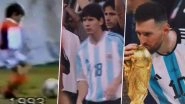 Lionel Messi Shares Touching Video on His Journey to Becoming FIFA World Cup 2022 Champion, Pens Note Writing &lsquo;It Is Also From Diego Who Encouraged Us From Heaven&rsquo;