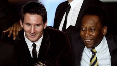 Pele Dies at 82: Lionel Messi Pays Tribute to Legendary Brazilian Footballer, See Instagram Post