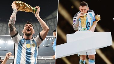 Most Liked Instagram Post by a Sportsperson: Lionel Messi’s Post After Argentina’s FIFA WC 2022 Title Win Creates New Record