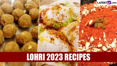 Lohri 2023 Date and Recipes: From Sarson Ka Saag and Makki Ki Roti to Gur Ka Halwa; 5 Dishes You Must Try To Enjoy the North Indian Festival