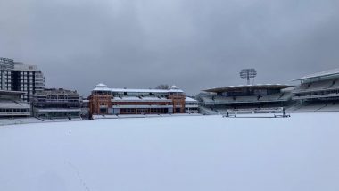 Picture of Lord’s Cricket Ground Covered in Ahead of Christmas 2022 Goes Viral (See Pic)