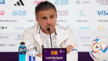 Luis Enrique Reacts After Spain’s FIFA World Cup 2022 Exit, Says ‘I Will Stand With My Players to Death’