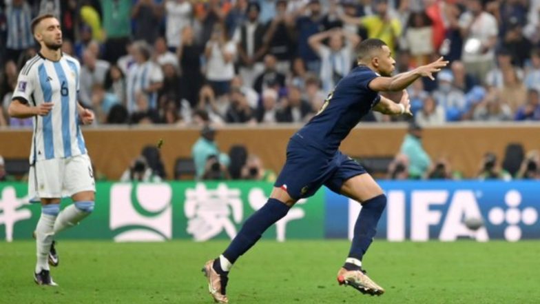 Kylian Mbappe Goal Video: Watch French Striker Score a Hat-trick in Argentina vs France FIFA World Cup 2022 Final