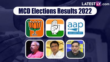 Delhi MCD Election Results 2022: Neck-and-Neck Fight Between AAP and BJP, Both Secure Lead in Over 100 Wards Each
