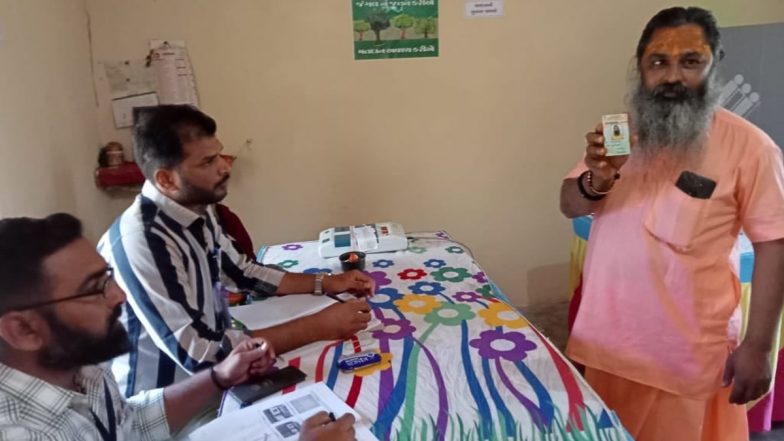 Gujarat Assembly Elections 2022: Lone Voter From Polling Booth in Gir Forest Casts Vote