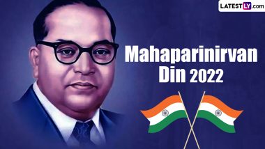 Mahaparinirvan Din 2022 Quotes & Photos: Netizens Share Sayings, Messages, Images of Dr BR Ambedkar and Videos to Pay Tribute to The Father of Indian Constitution (View Tweets)