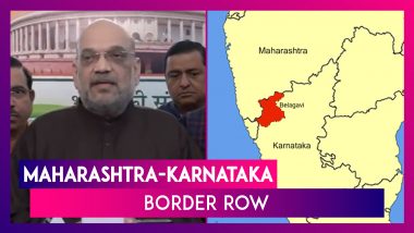 Maharashtra-Karnataka Border Row: Home Minister Amit Shah Says States To Not Press Any Claims Till SC Order