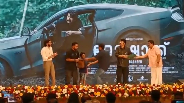 Mammootty Gifts Rolex Watch to Asif Ali and Takes Him by Surprise at the Success Party of Rorschach (Watch Video)