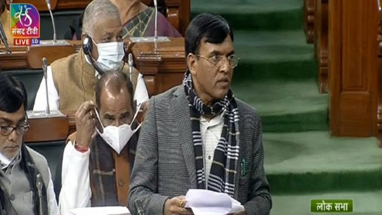 COVID-19 Outbreak in India: ‘States Are Advised To Make Sure People Wear Masks, Use Sanitisers’, Says Health Minister Mansukh Mandaviya in Lok Sabha