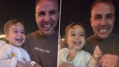 Mario Gotze, Who Scored in 2014 World Cup Final Against Argentina, Celebrates Lionel Messi and Co. Winning FIFA World Cup 2022 Title (Watch Video)