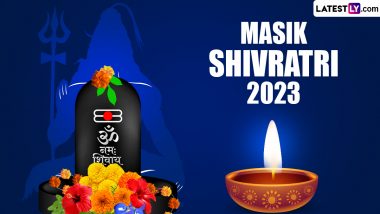 Masik Shivratri 2023 Dates List: When Is Maha Shivratri? Know Significance, Festivities, and All About the Celebrations Dedicated to Lord Shiva