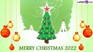 Merry Christmas 2022 Wishes and Messages: Share WhatsApp Messages, Santa Claus Images and HD Wallpapers, and Xmas Quotes and SMS