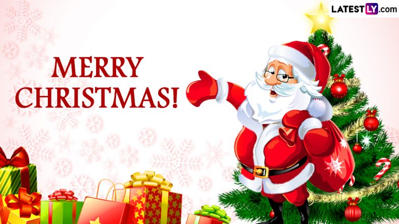 Merry Christmas 2022 Wishes & Greetings: Send Santa Claus HD Images ...