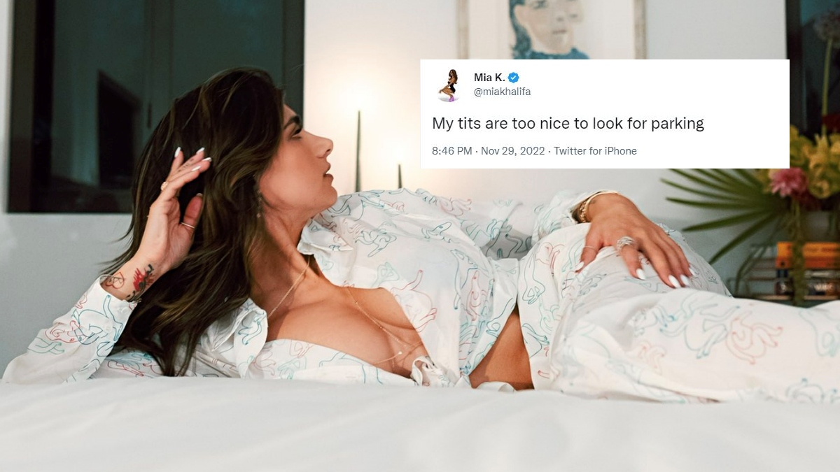 Mia Khalifa Xvxxx - Mia Khalifa Shares NSFW Tweet 'My Tits Are Too Nice To Look for Parking,'  Racy Message on Twitter Goes Viral! | ðŸ‘ LatestLY