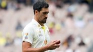 AUS vs SA 2022-23: Mitchell Starc in Doubt For Third Test Due to Finger Injury