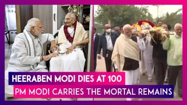 Heeraben Modi Dies At 100: PM Narendra Modi’s Mother Passes Away At UN Mehta Hospital In Ahmedabad