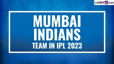 Mumbai Indians Team in IPL 2023: Players Bought by MI at Mini Auction, Check Full Squad