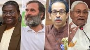 Year Ender 2022: From Droupadi Murmu Becoming India&rsquo;s First Tribal President to Shiv Sena Split and AAP Established As National Party, List of Major Political Episodes of the Year