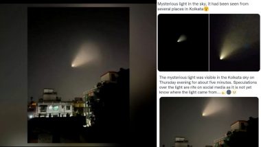 Mysterious Light in Kolkata Today? UFO in Bengal Sky? Well, 3 Minutes of Glowing Light Was Agni-V Test-Firing Illumination
